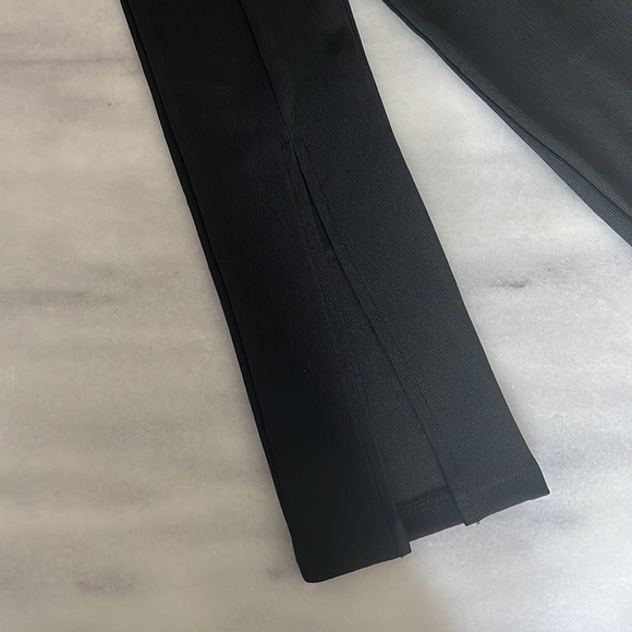 ZARA Women's Black Hi-Rise Straight Legging - Size Small - NWT - Picture 4 of 6